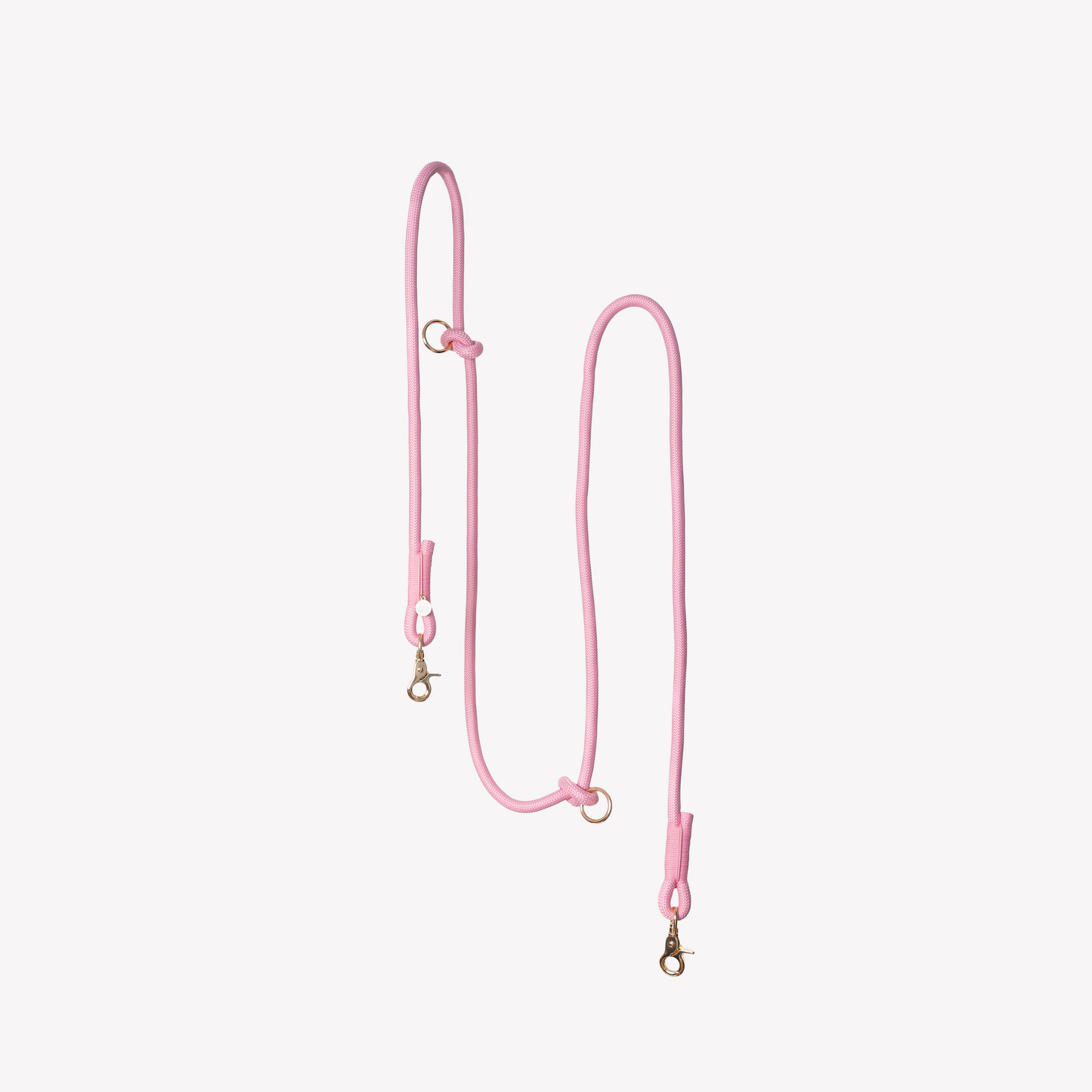 'Pink' - Hands Free Braided Leash | Purrfect Pet Kingdom