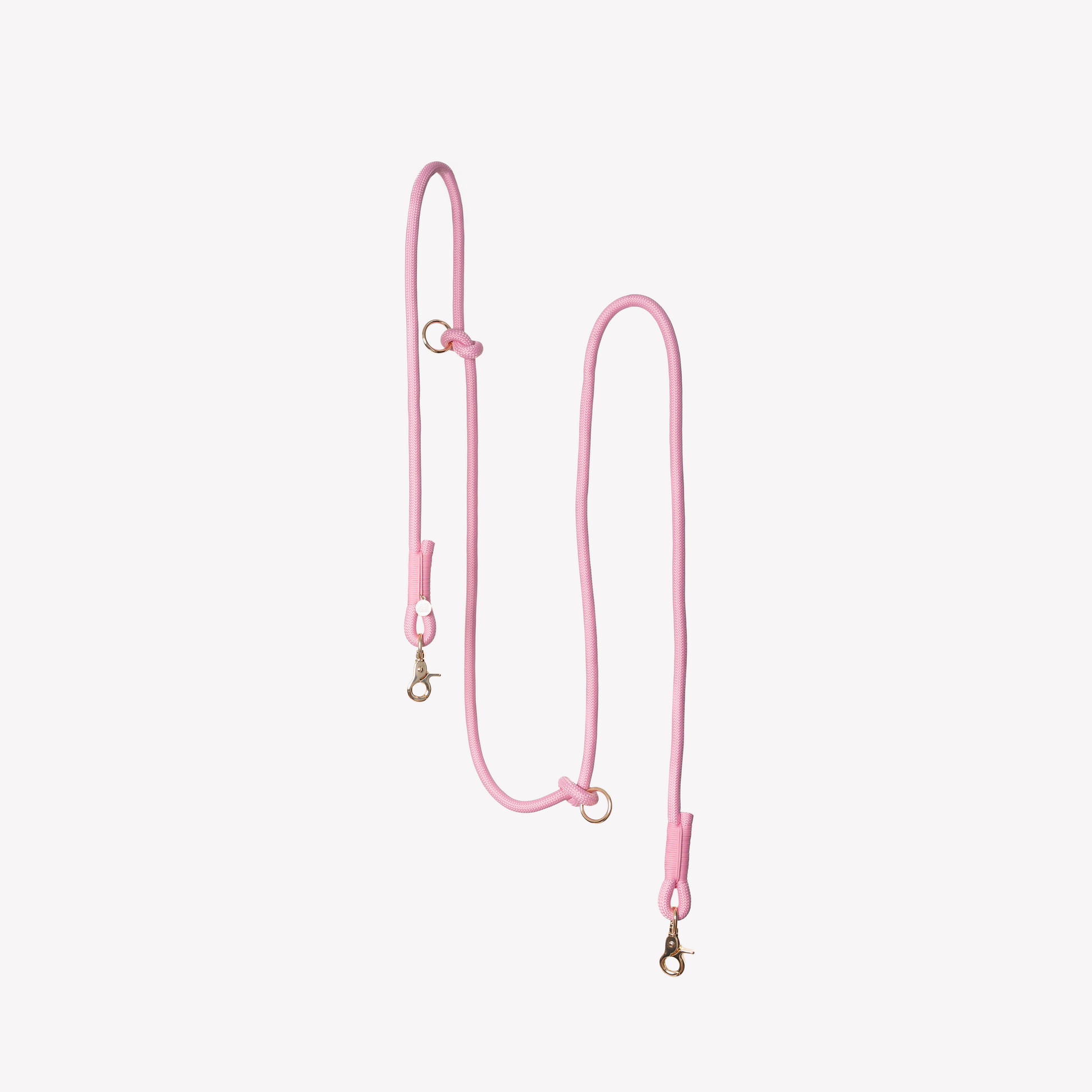 'Pink' - Hands Free Braided Leash | Purrfect Pet Kingdom