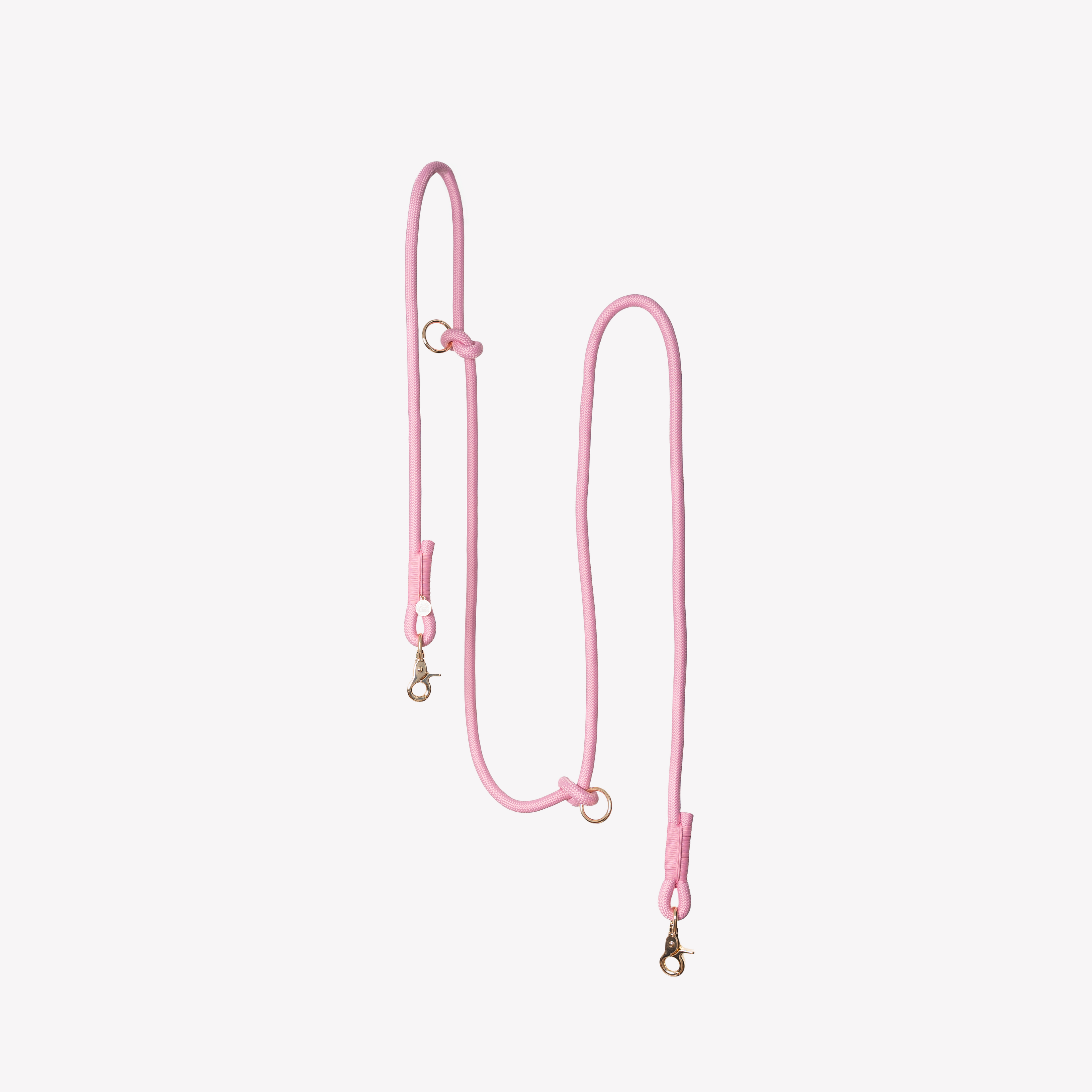 'Pink' - Hands Free Braided Leash | Purrfect Pet Kingdom