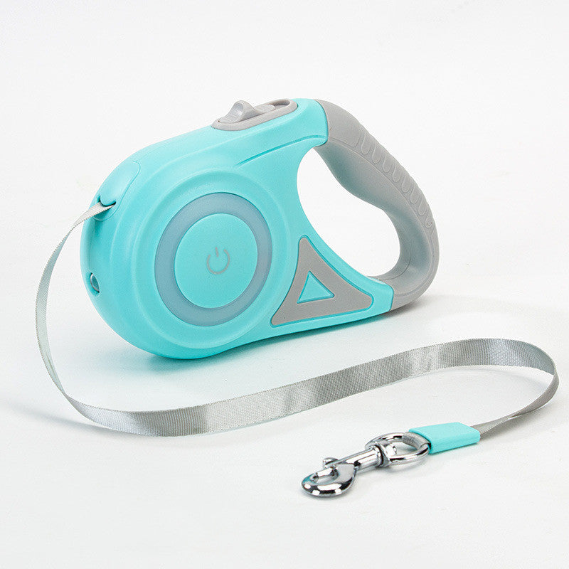 Retractable Dog Leash & Collar Set with LED Spotlight