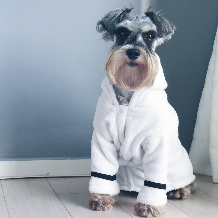 Pet clothes bathrobe robe pajamas - Majestic Pet Kingdom
