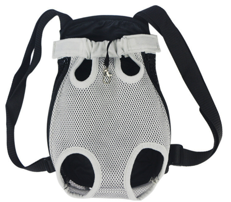 Dog Carrier Backpack Adjustable Breathable Mesh Travel Tote Bag - Detail Angle 5 | Majestic Pet Kingdom