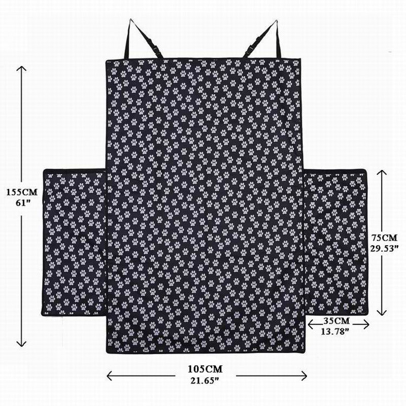 Dog Car Seat Cover Waterproof Heavy Duty Trunk Cargo Mat SUV - Detail Angle 4 | Majestic Pet Kingdom