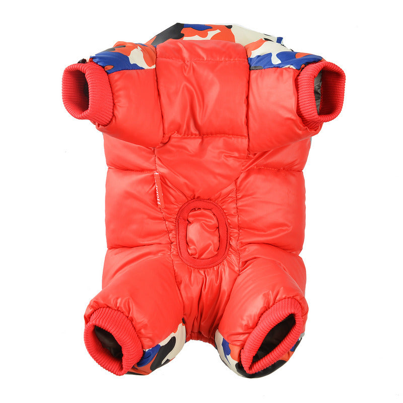 Winter Pet Dog Clothes Super Warm Jacket Thicker Cotton Coat Waterproof Small Dogs Pets Clothing For Puppy - Majestic Pet Kingdom