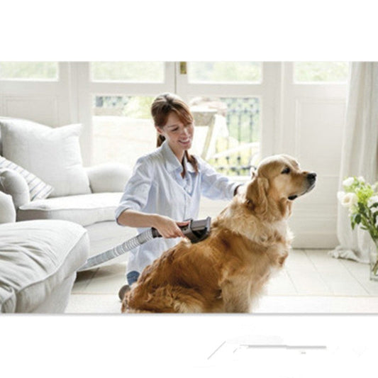 Dog Grooming Vacuum Attachment Brush Tool for Pet Hair Clippers