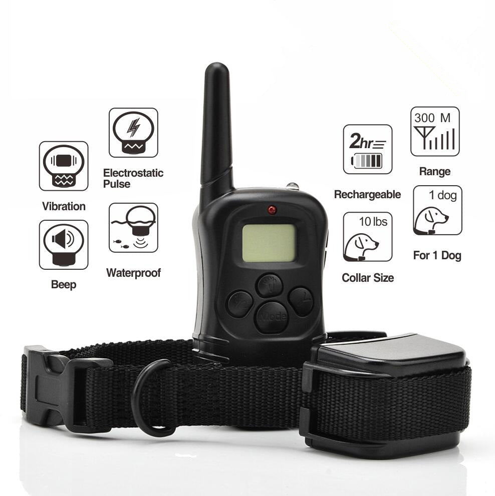 Electric Shock Collar Necklace Distance Training Dog Training Collar For Electric Dogs - Majestic Pet Kingdom