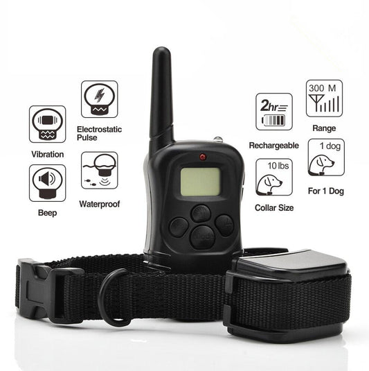 Electric Shock Collar Necklace Distance Training Dog Training Collar For Electric Dogs - Majestic Pet Kingdom