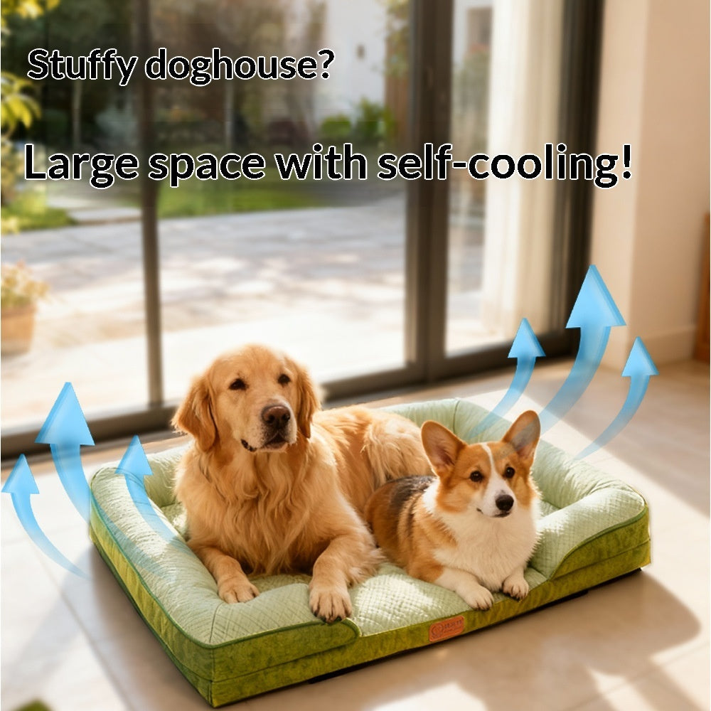 Summer Cooling Detachable And Washable Dog Bed Cat Sofa Pet Nest - Majestic Pet Kingdom