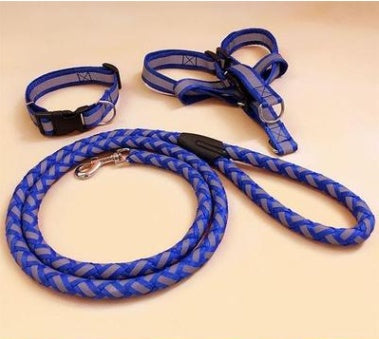 Dog Leash Heavy Duty Nylon Padded Handle Walking Pet Lead