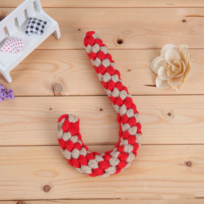 Dog teeth cleaning and teeth grinding toy