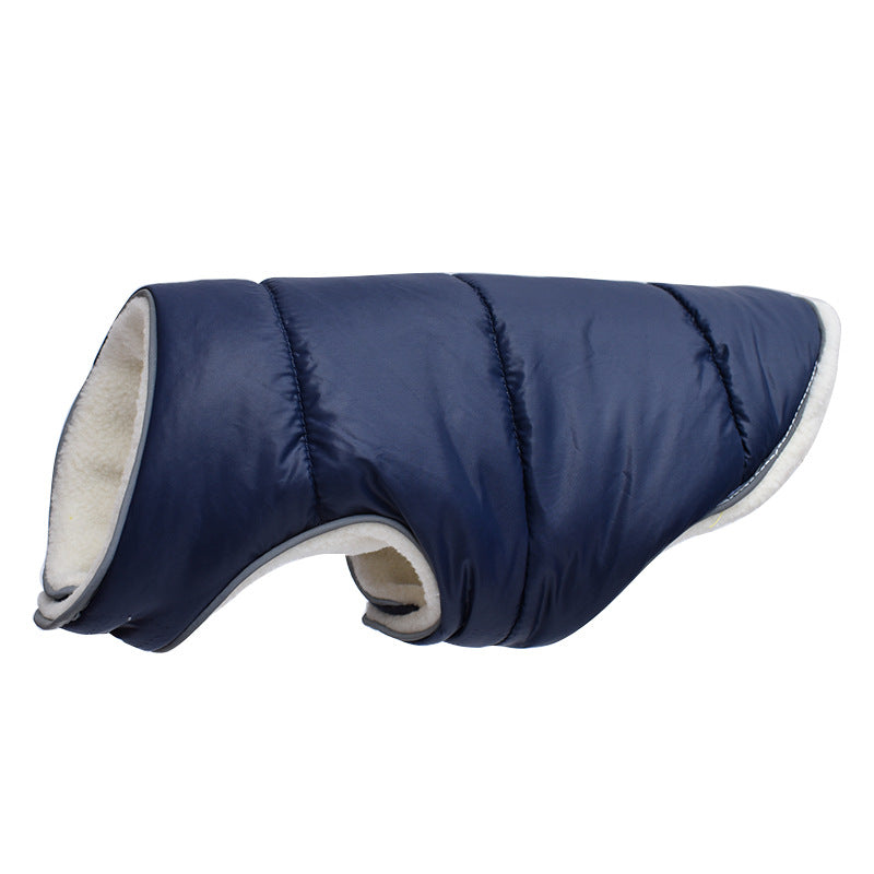 Pet Jacket Warm Winter Dog Clothes Reflective Puppy Clothing Vest Comfortable Fleece Pet Dogs Coat For Small Medium Large Dogs - Majestic Pet Kingdom