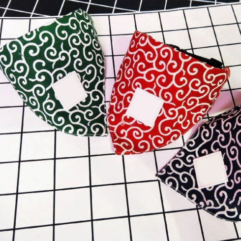 Adjustable Triangular Dog Bandana & Saliva Towel