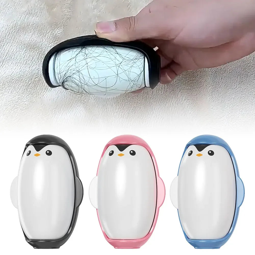 Penguin Lint Remover Household Portable Sticky Washable Reus