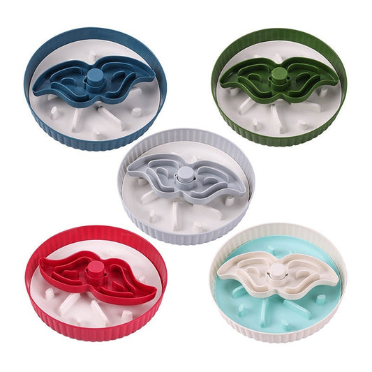 Dog Puzzle Toy Rotating Game Board Silicone Slow Feeder Mat