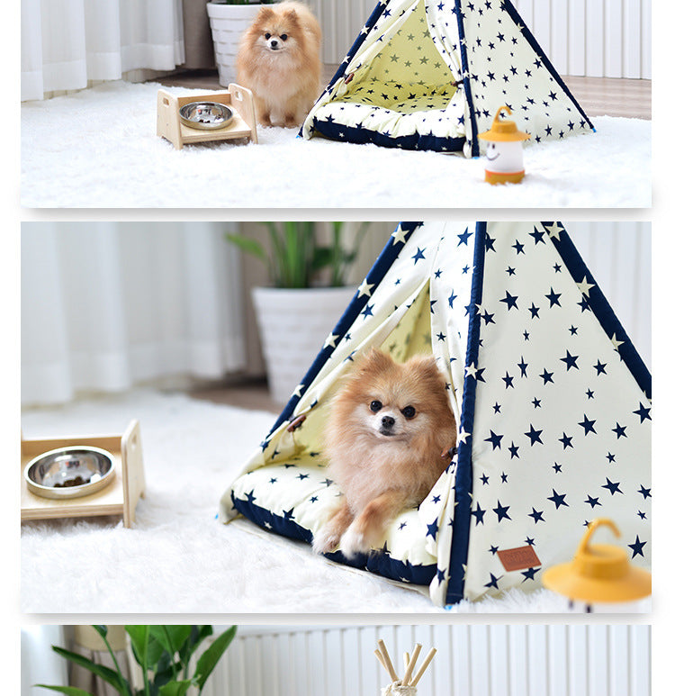 Portable Washable Pet Tent Bed & Playhouse - Majestic Pet Kingdom