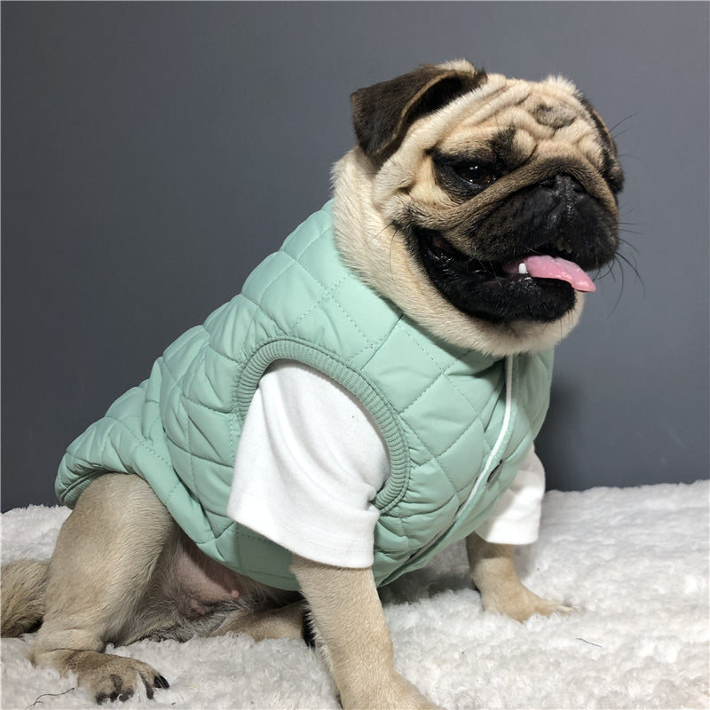 Dog Clothing Warm Vest Cotton Vest - Majestic Pet Kingdom