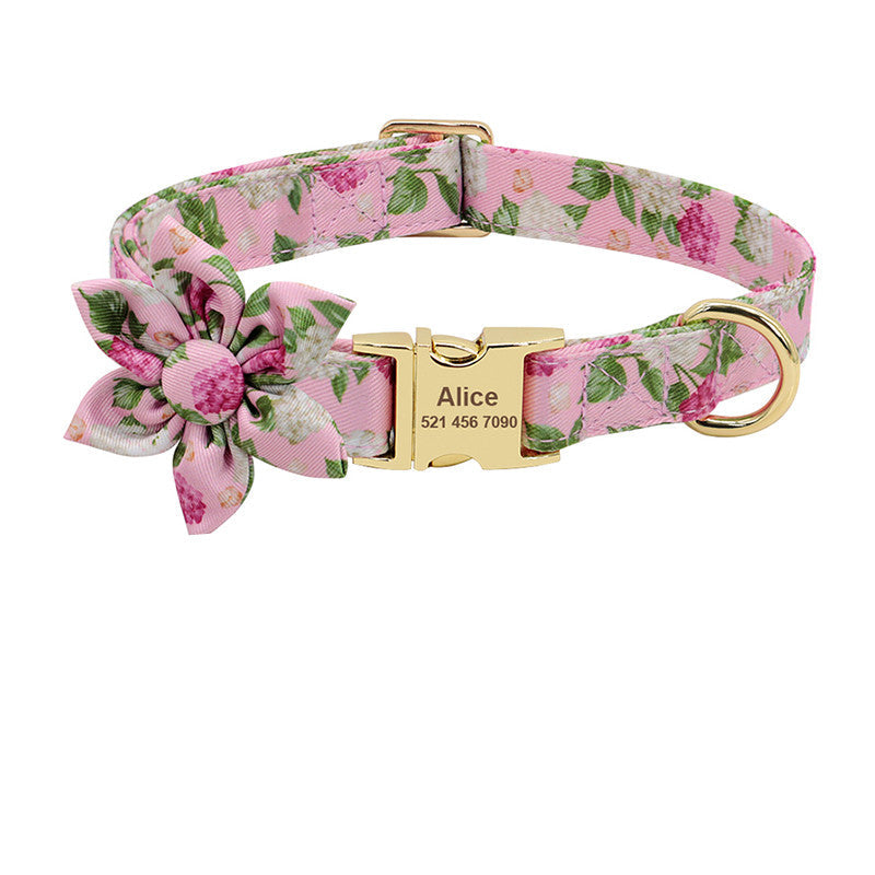 Fashion Printed Dog Collar Personalized Nylon Dog Collar Custom Pet | Majestic Pet Kingdom™