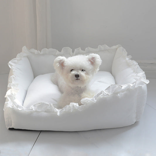 Princess Dog Bed Sofa Pet for Small Dogs Cat | Purrfect Pet Kingdom