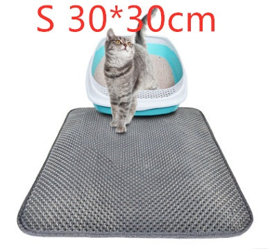 Cat Litter Mat Honeycomb Double-Layer Waterproof Urine-Proof Pad - Detail Angle 3 | Majestic Pet Kingdom
