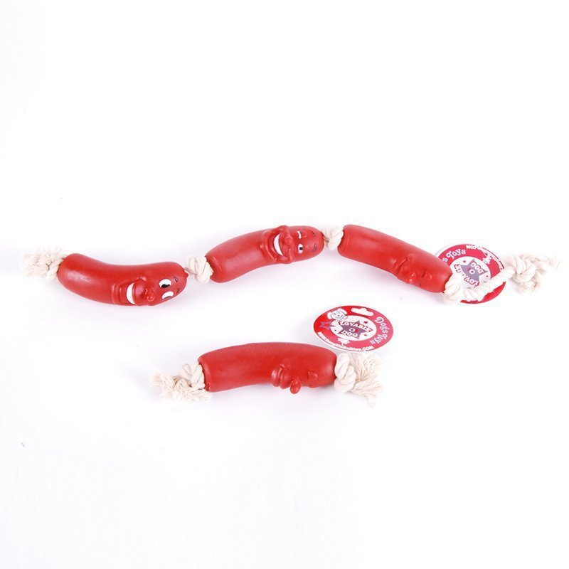 Sausage gnaws pet toys