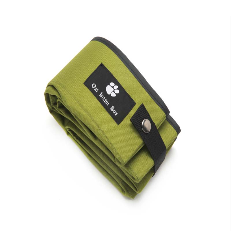 Outdoor Travel Portable Folding Collapsible Cat Litter Box