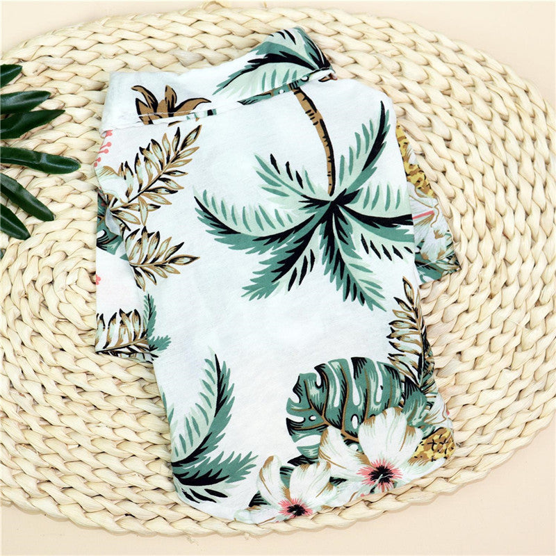 Hawaiian Teddy Small Dog Dog Shirt Cloth Cat Clothes - Majestic Pet Kingdom