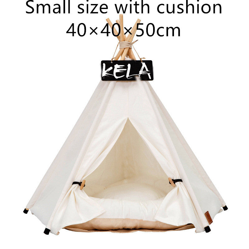 Indian Style Teepee Tent for Small & Medium Dogs - Majestic Pet Kingdom