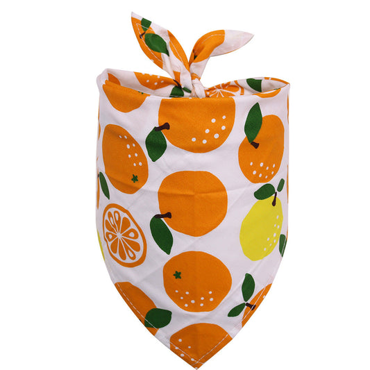 Dog Bandana Pure Cotton Triangle Saliva Scarf Collar Bib