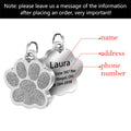 Customized Personality Stainless Steel Bone Dog Id Tag Ergonomic | Majestic Pet Kingdom™