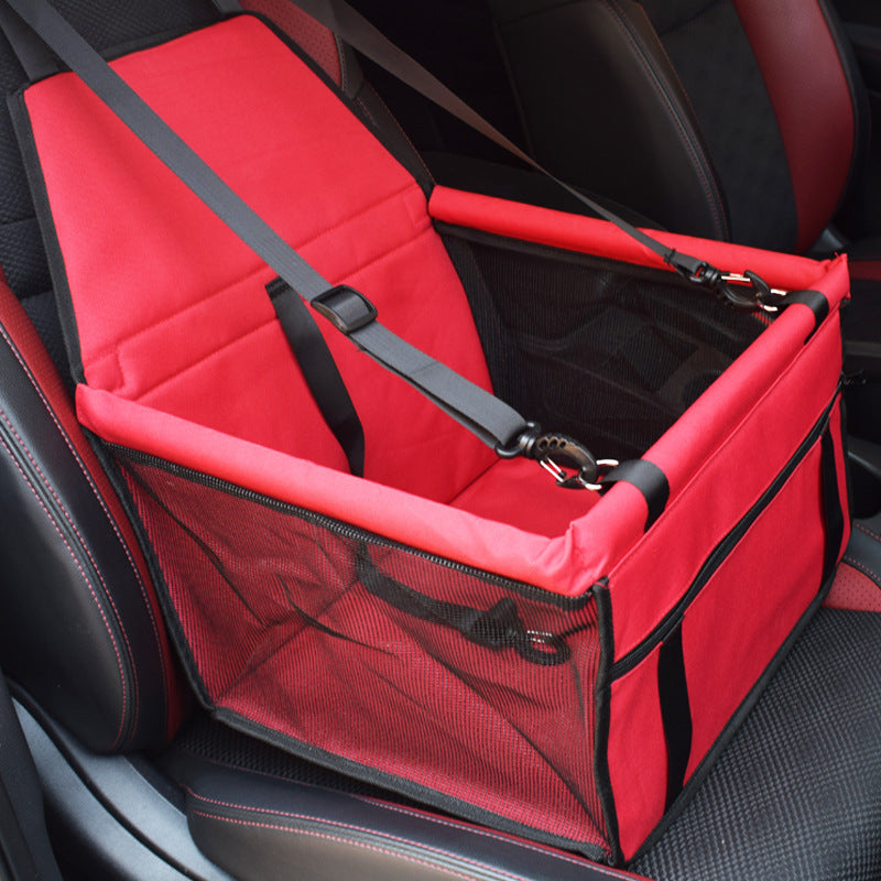 Dog Safety Mesh Travel Carrier Basket - Majestic Pet Kingdom