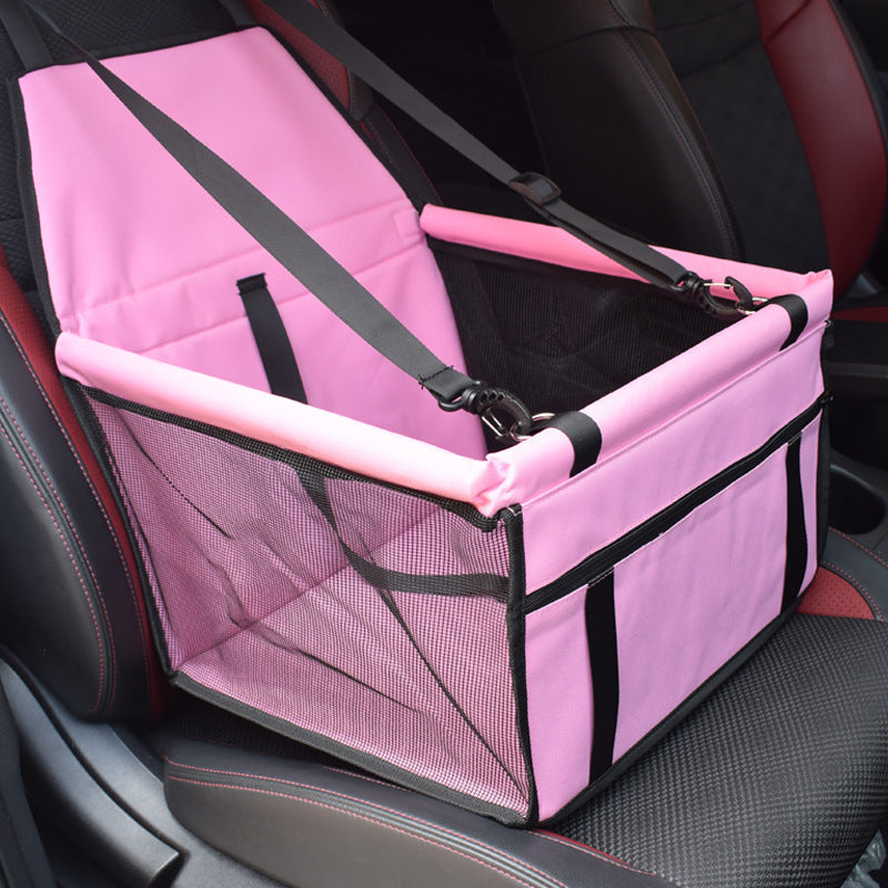 Dog Safety Mesh Travel Carrier Basket - Majestic Pet Kingdom
