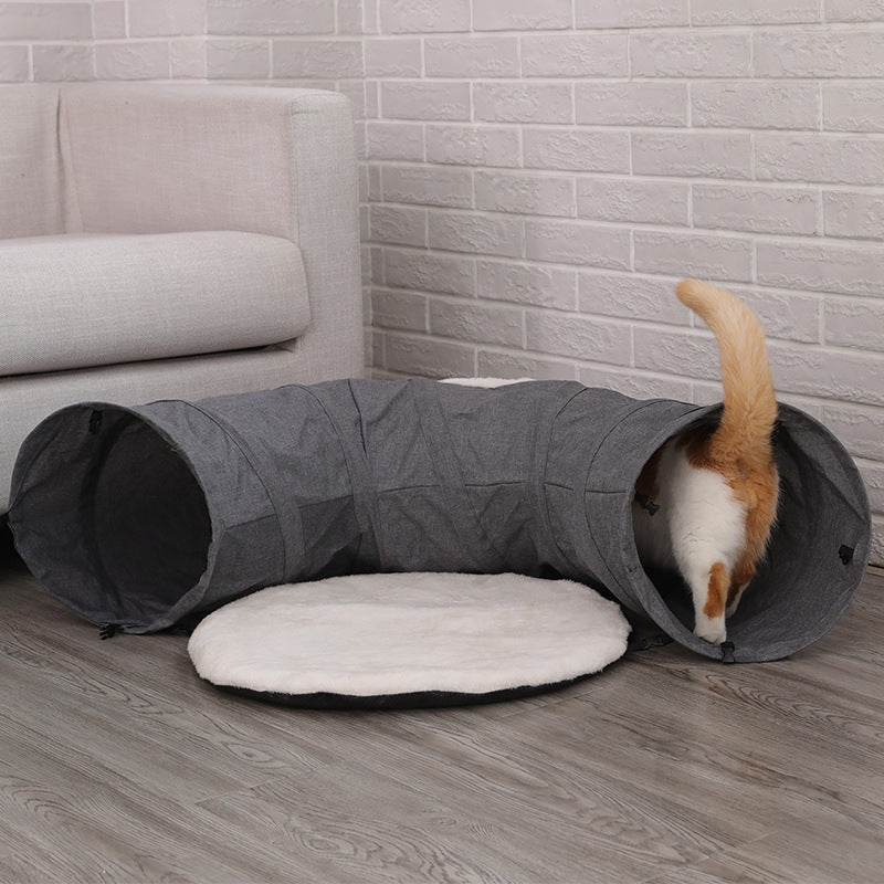 Cat Cave House Closed Four Seasons Universal Play Tunnel - Majestic Pet Kingdom