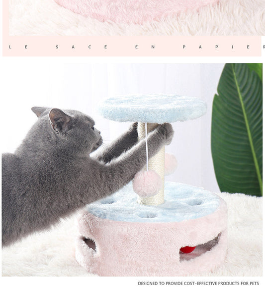 Cat Tree Small Multifunctional Sisal Post Jumping Platform Bed