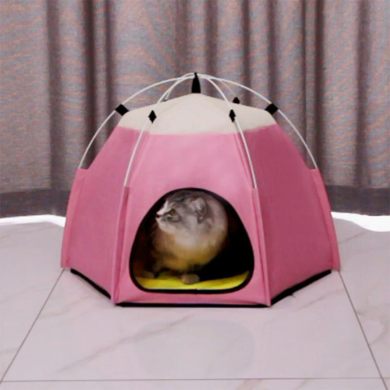 Cat Litter Kennel Cage Warm Tent Enclosure House Bed - Majestic Pet Kingdom