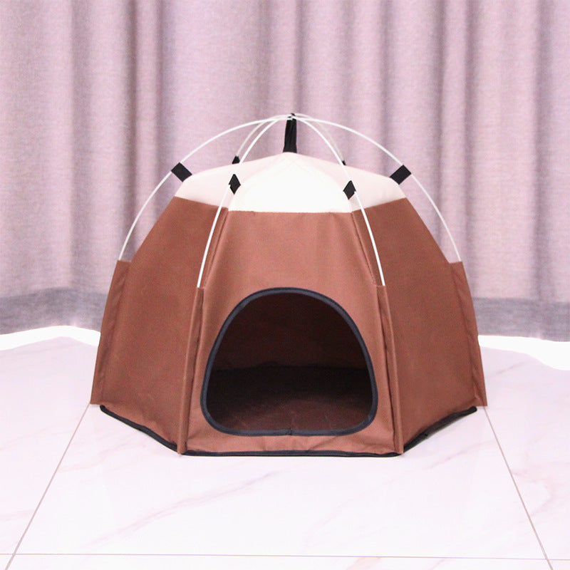 Cat Litter Kennel Cage Warm Tent Enclosure House Bed - Majestic Pet Kingdom