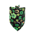 St. Patrick's Day Clover Dog Triangle Scarf