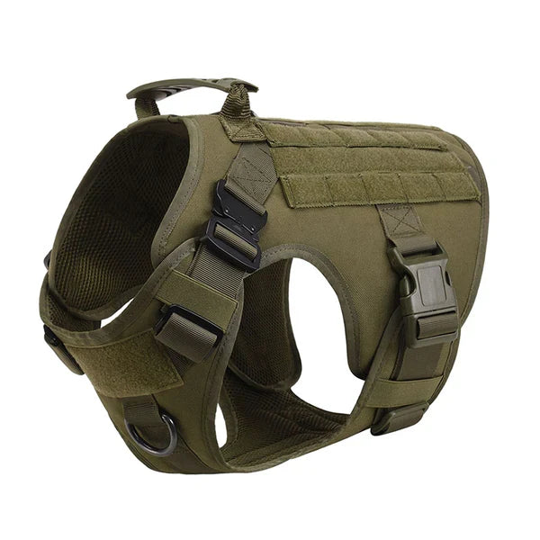Tactical Dog Harness - Heavy Duty & Quick Release | Purrfect Pet Kingdom