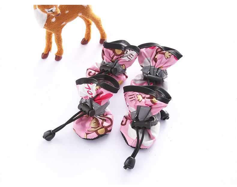 Pet Dog Shoes And Socks Four Seasons Breathable Soft Bottom Non-Slip - Majestic Pet Kingdom