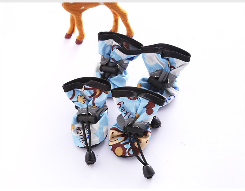 Pet Dog Shoes And Socks Four Seasons Breathable Soft Bottom Non-Slip - Majestic Pet Kingdom