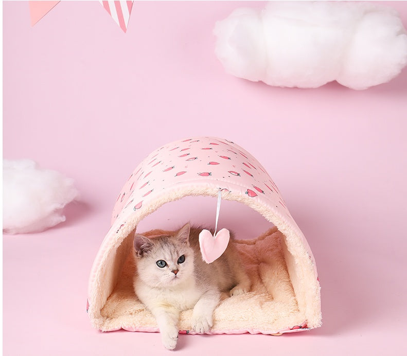 Cat Tunnel Cat Litter, Multi-Purpose Cat Supplies Can Be Used As Mats, Pet Supplies Available In All Seasons - Majestic Pet Kingdom