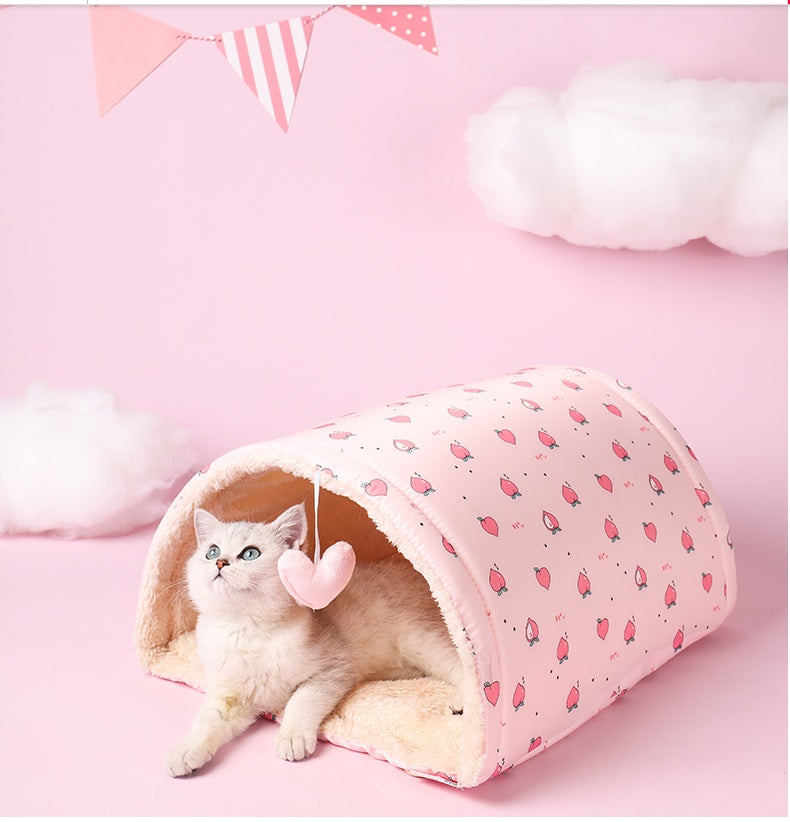 Cat Tunnel Cat Litter, Multi-Purpose Cat Supplies Can Be Used As Mats, Pet Supplies Available In All Seasons - Majestic Pet Kingdom