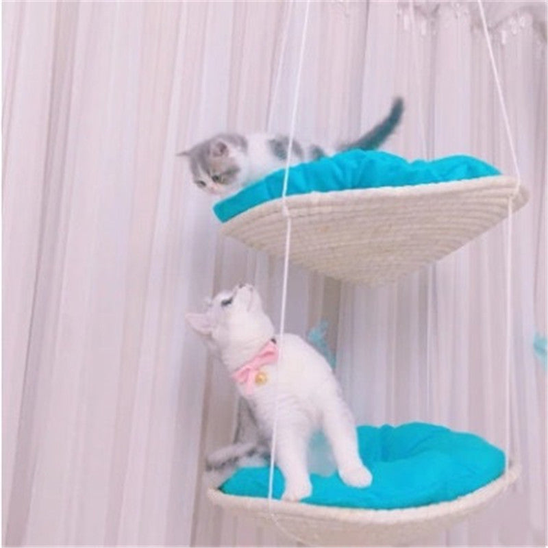 Cat Climbing Frame Tree House Jumping Platform Scratching