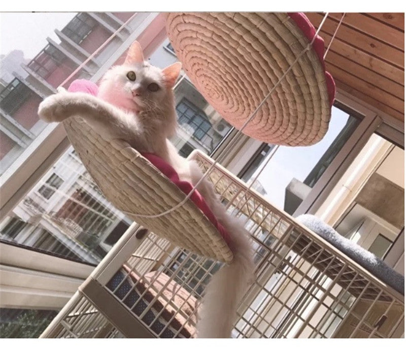 Cat Climbing Frame Tree House Jumping Platform Scratching