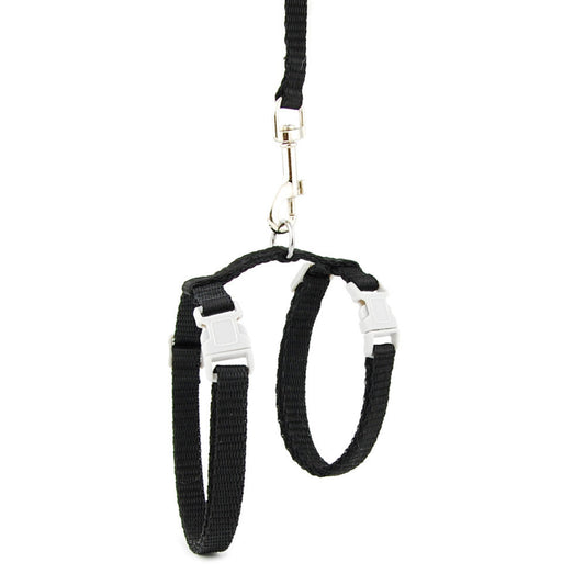 Pet Traction Rope I-shaped Cat And Dog Chest Strap Adjustable Anti-stroke Cat Rope Japanese-style Cat Walking