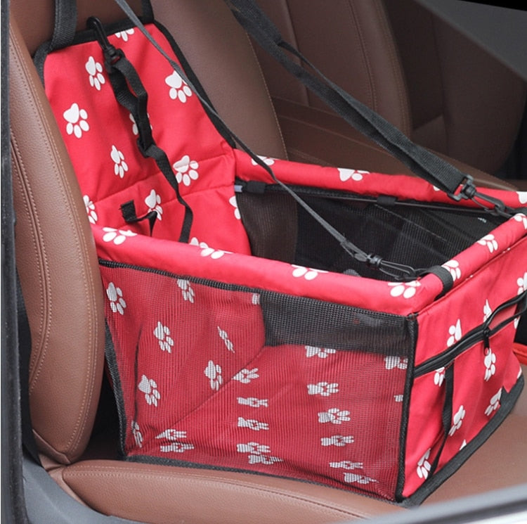 Dog Safety Mesh Travel Carrier Basket - Majestic Pet Kingdom