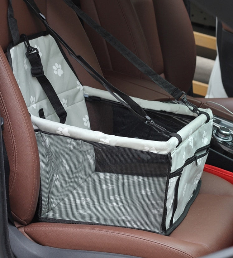 Dog Safety Mesh Travel Carrier Basket - Majestic Pet Kingdom