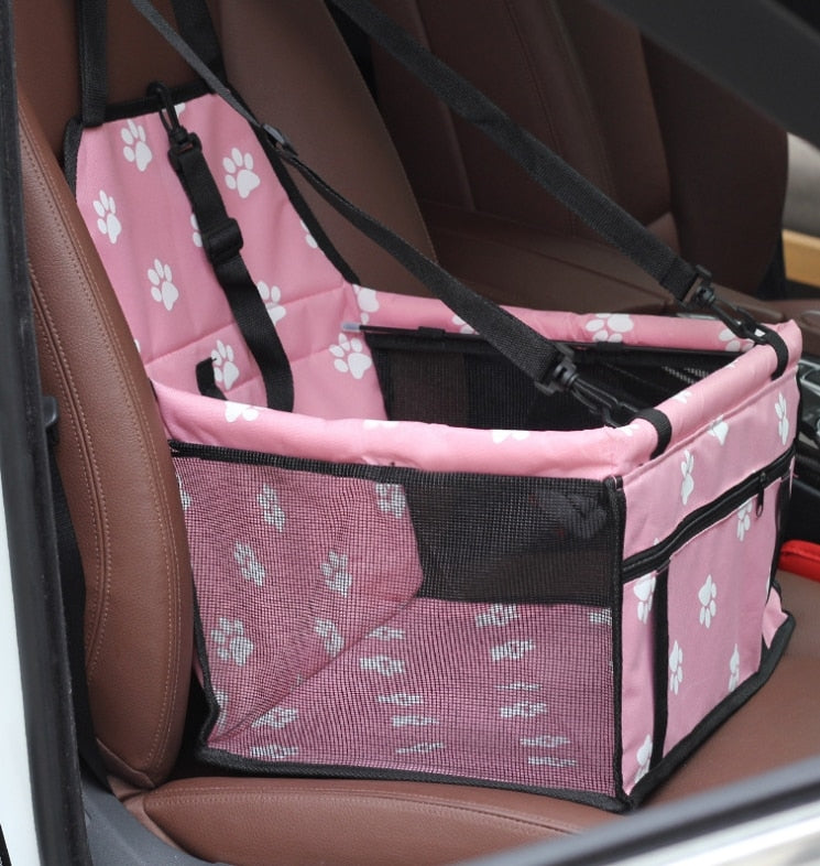 Dog Safety Mesh Travel Carrier Basket - Majestic Pet Kingdom