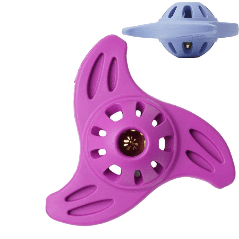Dog Ball Toy Bite-Resistant Natural Rubber Teething Fetch Toy - Detail Angle 5 | Majestic Pet Kingdom