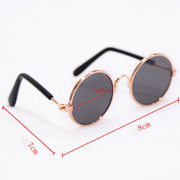 Trendy Vintage Round Pet Glasses - Majestic Pet Kingdom