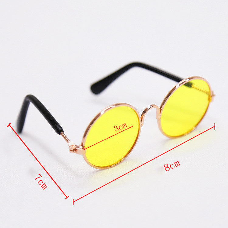 Trendy Vintage Round Pet Glasses - Majestic Pet Kingdom